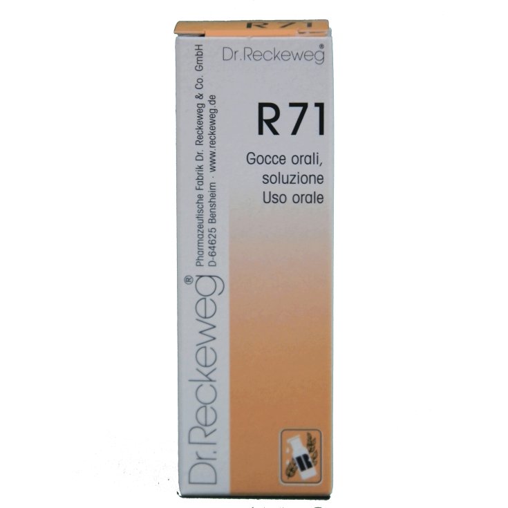 Dr. Reckeweg R71 Rimedio Omeopatico In Gocce 22ml