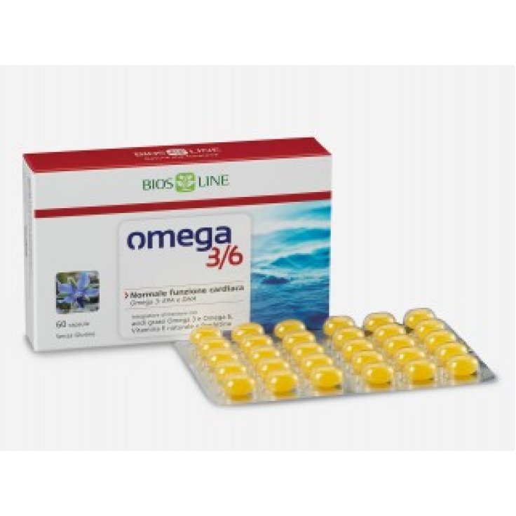 Bios Line Omega 3/6 Integratore Alimentare 60 Capsule