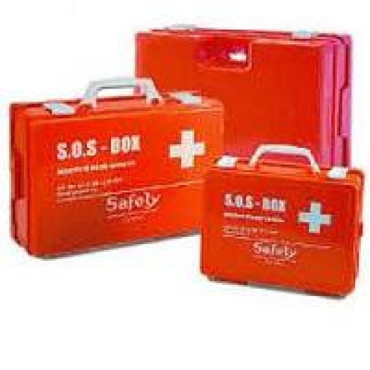 Safety Cassetta Pronto Soccorso Vuota Metallo Dimensioni 46x30x14