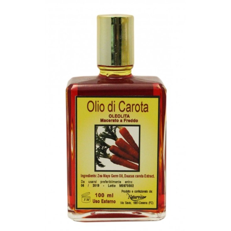 Naturvita Olio Di Carota Oleolita Macerato A Freddo 100ml