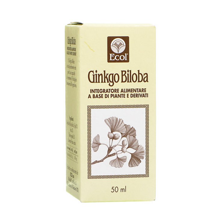 Ecol Ginkgo Biloba Estratto Analcolico Integratore Alimentare 50ml
