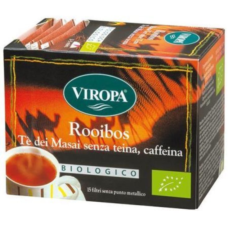 Viropa Te Rooibos Senza Teina n&egrave; Caffeina Bio 15 Bustine