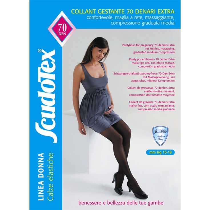 Scudotex Collant Gestante 70 Denari Opaco Colore Nature Misura 3