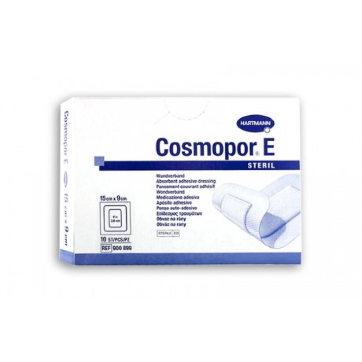 Cosmopor E Cerotto Adesivo Tessuto Non Tessuto 15x9cm 10Pezzi