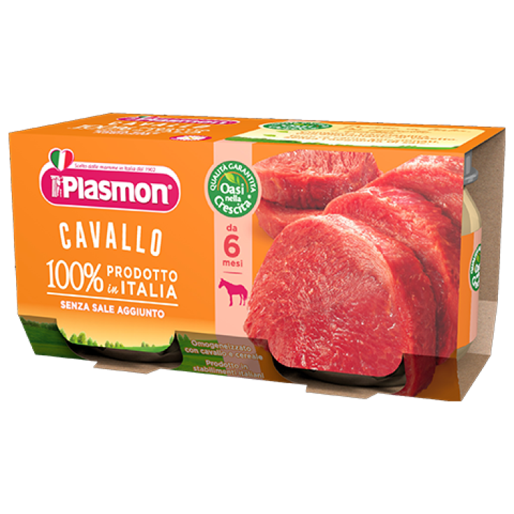 Plasmon Omogeneizzato Di Carne Cavallo 2x80g
