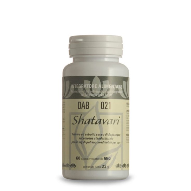 Dab 021 Shatavari Integratore Alimentare 60 Capsule