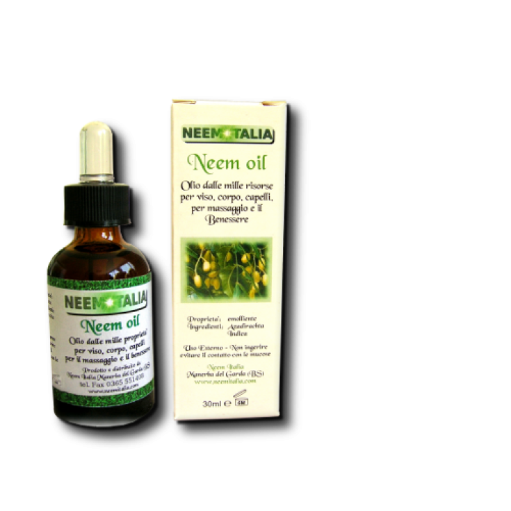 Neem Olio Puro Neem Biologico 30ml