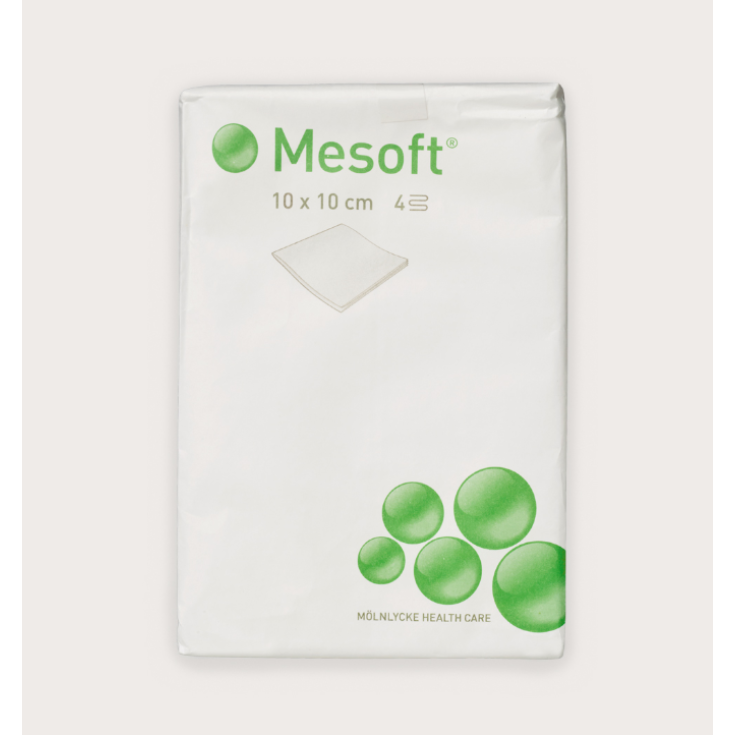 M&ouml;lnlycke&reg; Mesoft&reg; Tamponi E Compresse Sterili Misura 10x20cm 120 Pezzi