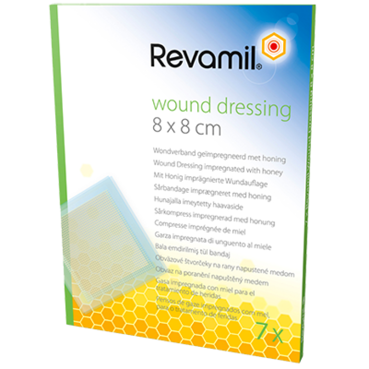 Revamil Garza Medicale 8x8cm 7 Pezzi