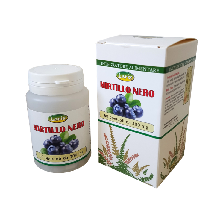 Larix Mirtillo Nero Integratore Alimentare 60 Compresse