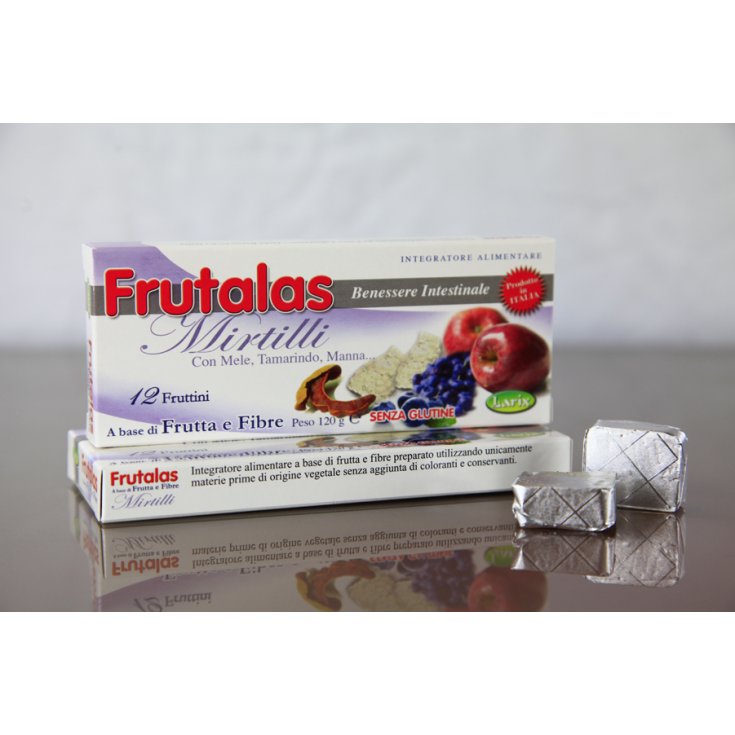 Frutalas Mirtilli Integratore Alimentare 24 Tavolette Masticabili
