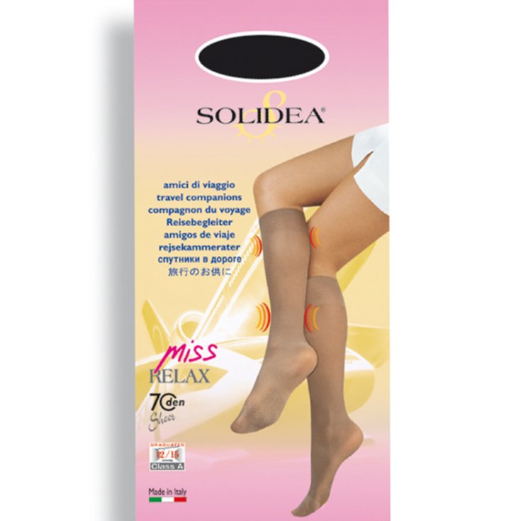 Solidea Miss Relax 70 Gambaletto Microrete Colore Nero Taglia 2-M