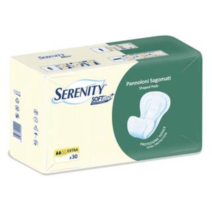 Serenity Soft Dry+ Pannolone Sagomato Con Aloe 30 Pezzi