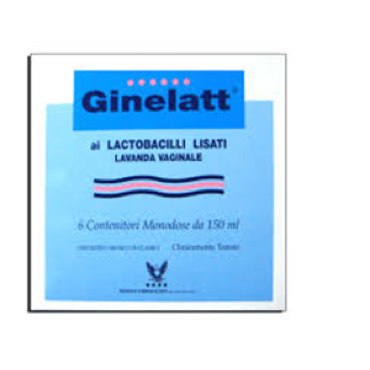 Ginelatt Lavanda Vaginale 6 Flaconi Monodose 150ml
