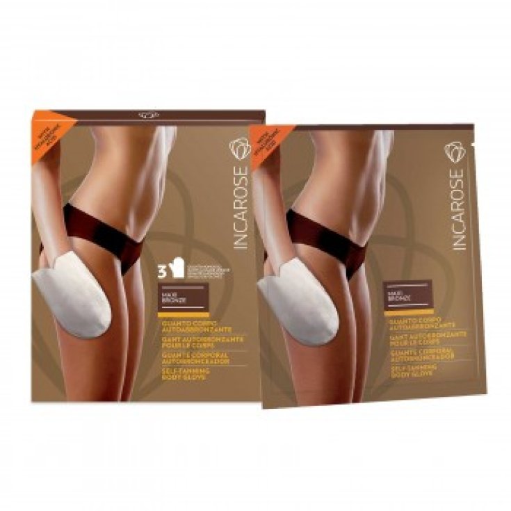 IncaRose Maxi Bronze Guanto Corpo Autoabbronzante Monouso 3 Pezzi