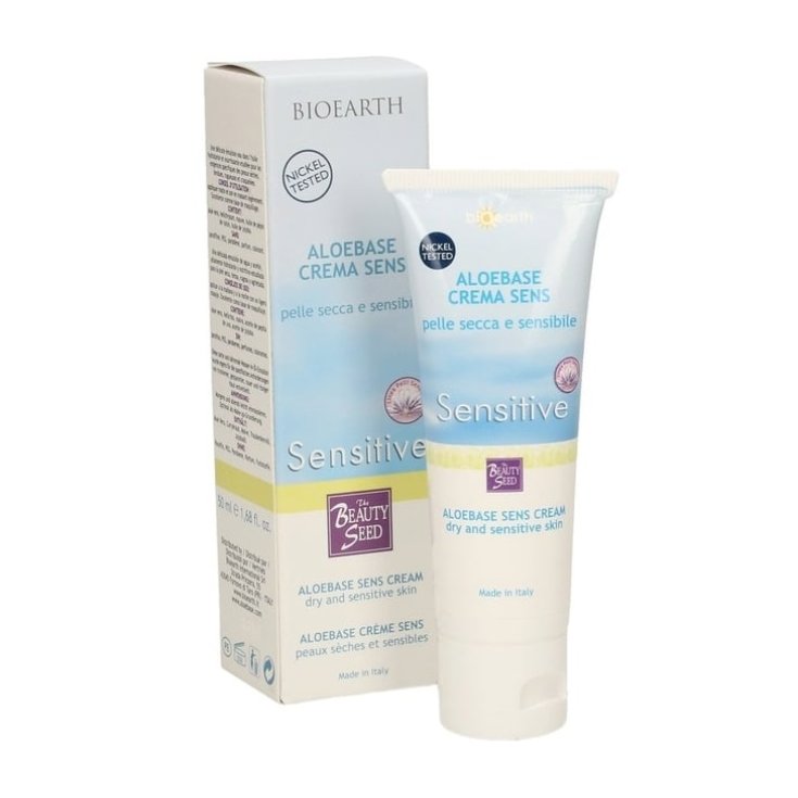 Aloebase Sensitive Crema Sens Pelle Secca e Sensibile 50ml