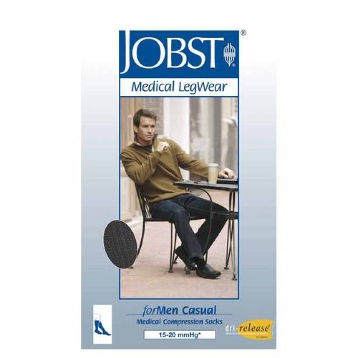 Bsn Jobst For Men Gambaletto Nero Taglia L