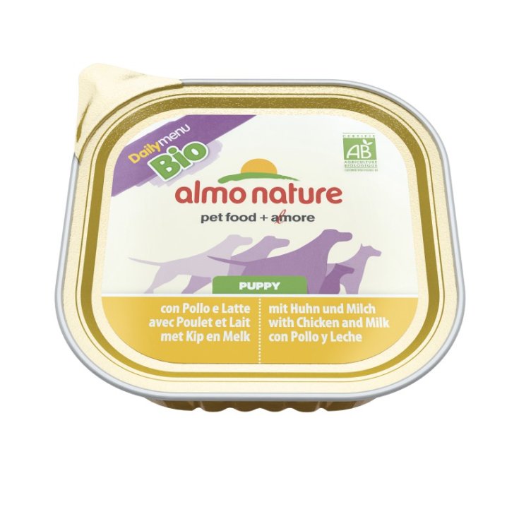 Bio Organic Maintenance Puppy con Pollo e Latte - 100GR
