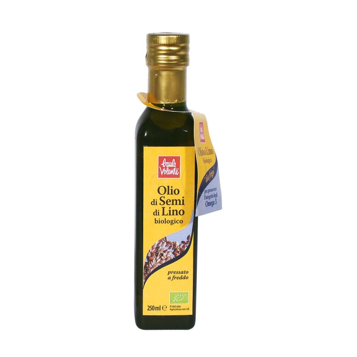 Baule Volante Olio di Semi Lino Biologico Pressato a Freddo 250ml