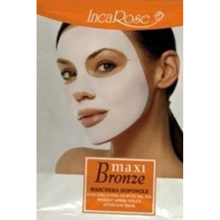 Incarose Maxi Bronze Maschera Doposole 1 Pezzo Monouso