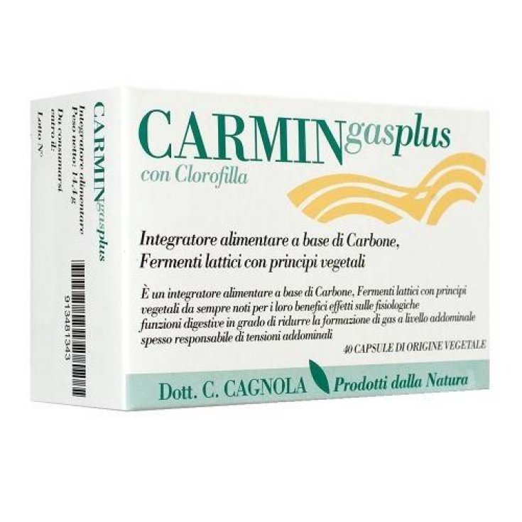 Carmin Gas Plus Integratore Alimentare 45 Capsule