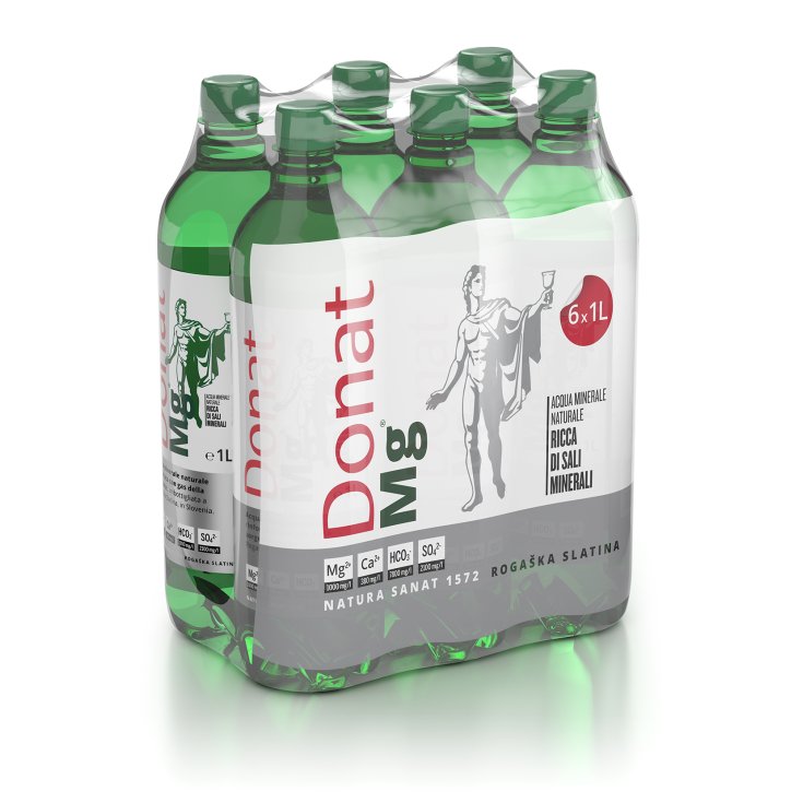 Acqua Donat Magnesio 1lt X 6 Pezzi Acqua Donat Magnesio 1lt X 6 Pezzi