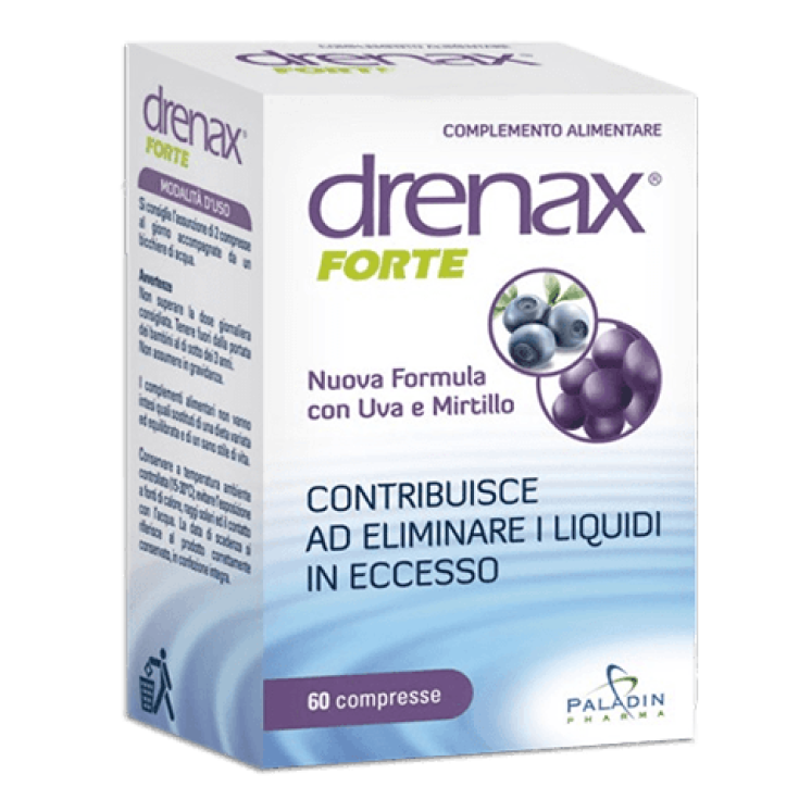 Drenax Forte Gusto Mirtillo 60 Compresse
