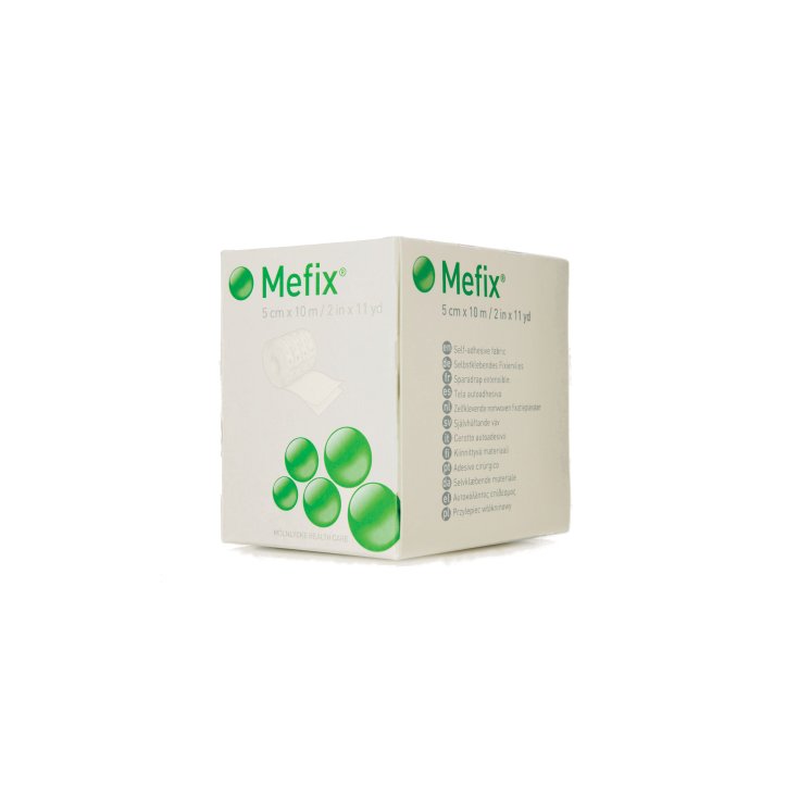 M&ouml;lnlycke&reg; Mefix&reg; Cerotto Di Fissaggio Adesivo Misura 10000x5cm 1 Rotolo