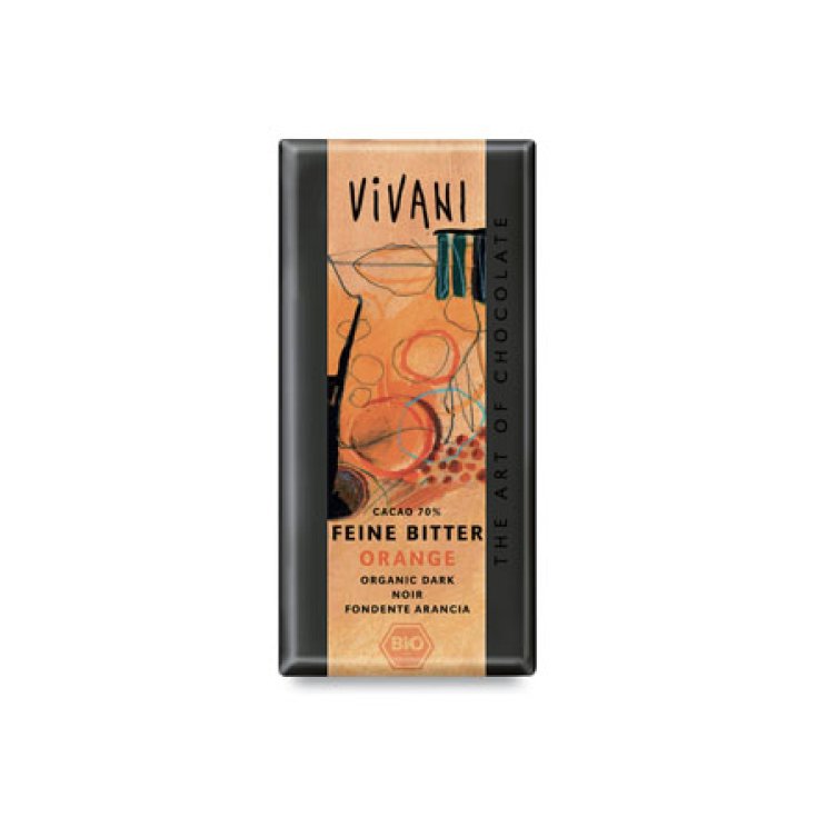 Baule Volante Cioccolato Fondente Arancio Biologico 100g