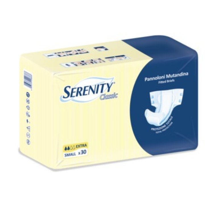 Serenity Classic Pannolone Mutandina Extra Taglia Medium 30 Pezzi