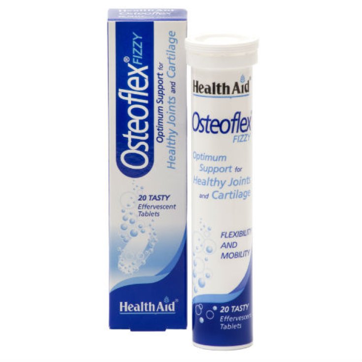 HealthAid Osteoflex Fizzy Integratore Alimentare 20 Compresse Effervescenti