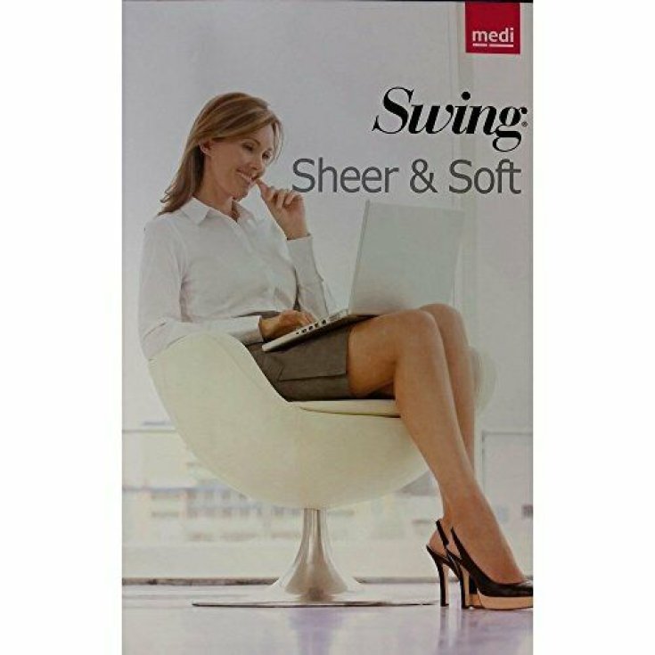 Medi Italia S&S Calze Autoreggenti 14 Colore Naturale 7005Sfa Taglia 6