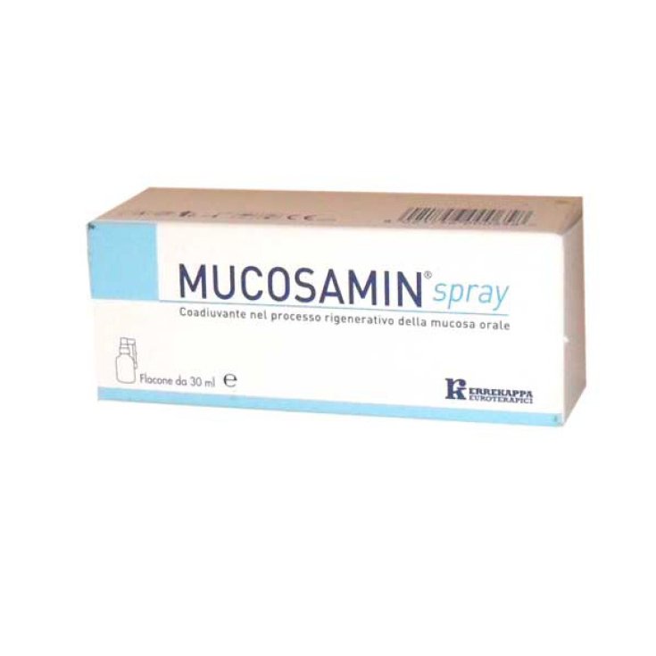 Mucosamin Spray Coadiuvante Nel Processo Rigenerativo Della Mucosa Orale 30ml