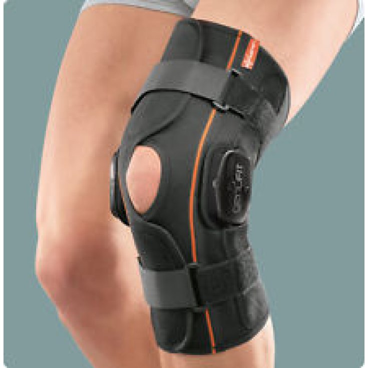 Ro+ten GenuFIT25 Ginocchiera Corta Tubolare Con Aste Articolate Policentriche Con Regolazione F-E PR3-G1125 Ambidestra Taglia M