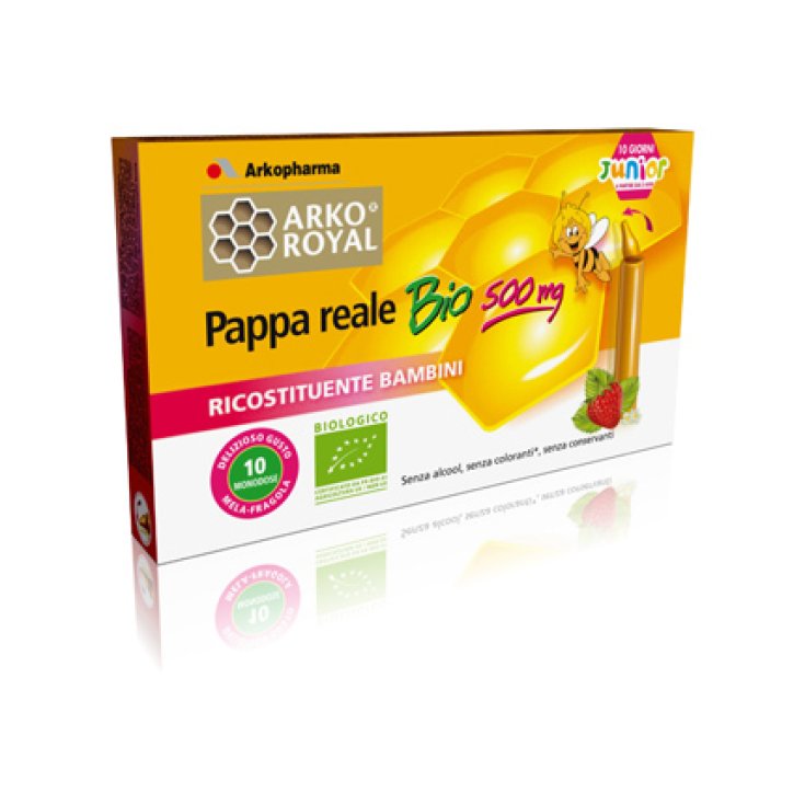 Arkopharma Pappa Reale Bio 500mg 10 Fiale
