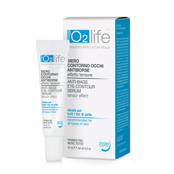 O2 Life Siero Controno Occhi Antiborse 15ml