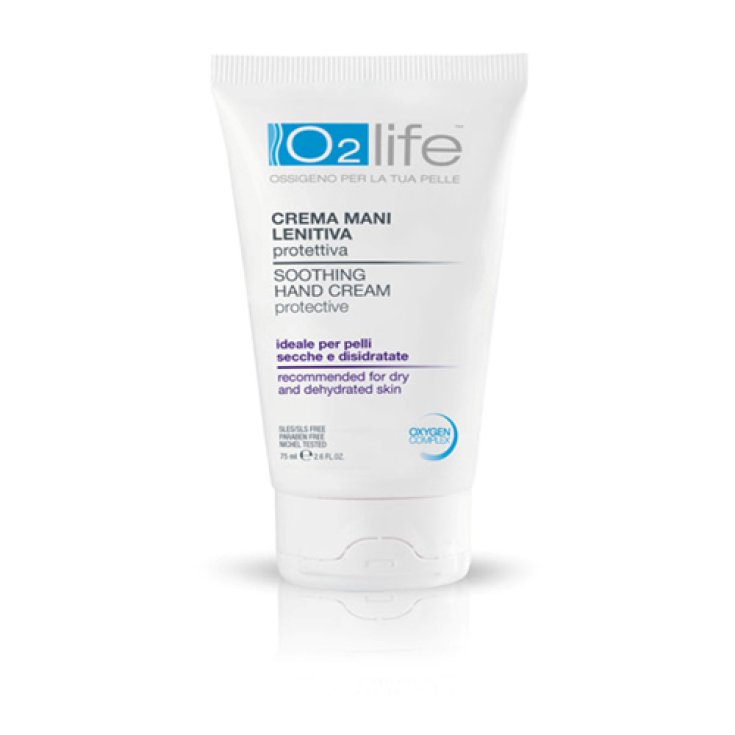 O2 Life Crema Mani Lenitiva/Protettiva 75ml