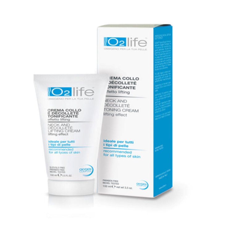 O2 Life Crema Collo/Decolte 100ml