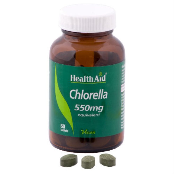Health Aid Clorela 550 Mg 60 Comp