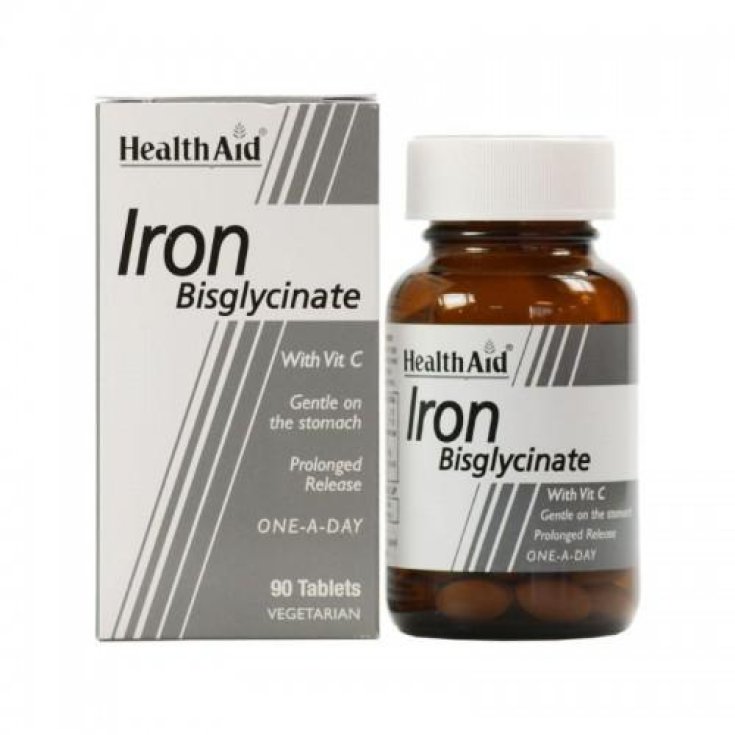 Health Aid Hierro Biglicinato 30 Mg 30 Comp