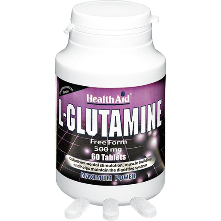 Health Aid L-Glutamina 500 Mg X 60 Comp Health Aid L-Glutamina 500 Mg X 60 Comp
