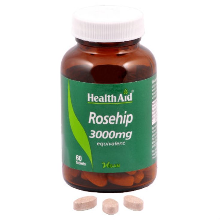 Health Aid Rosehip 3000mg Integratore Alimentare 60 Tavolette