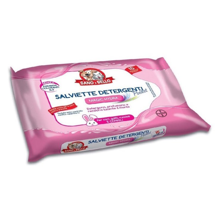 Sano E Bello Salviette Pocket Magic 15 Pezzi