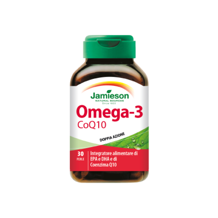 Jamieson Omega 3 Coq10 Integratore Alimentare 30 Perle Jamieson Omega 3 Coq10 Integratore Alimentare 30 Perle