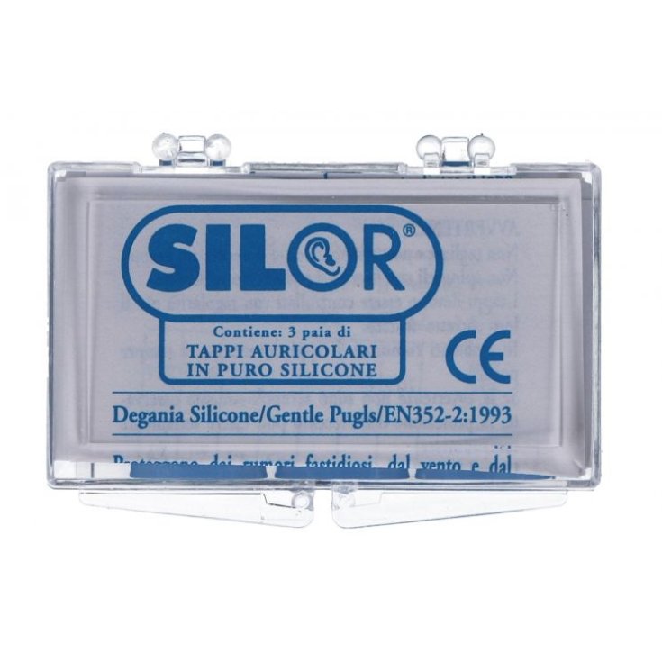 Silor Tappo Auricolare Silicone 6 Pezzi