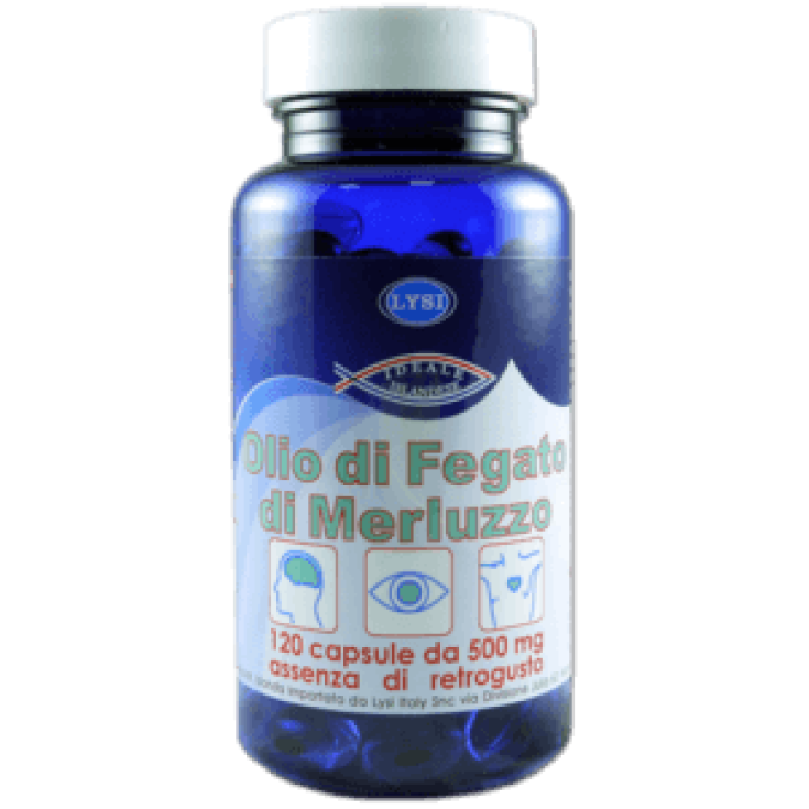 Lysi Olio Di Fegato Di Merluzzo Integratore Alimentare 120 Compresse