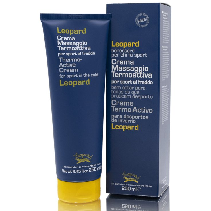 Leopard Crema Massaggio Termoattiva 250ml