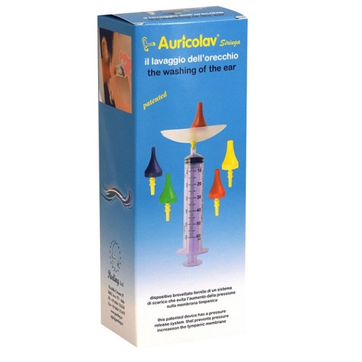 Auricolav Siringa Lavaggio Auricolare 1 Pezzo