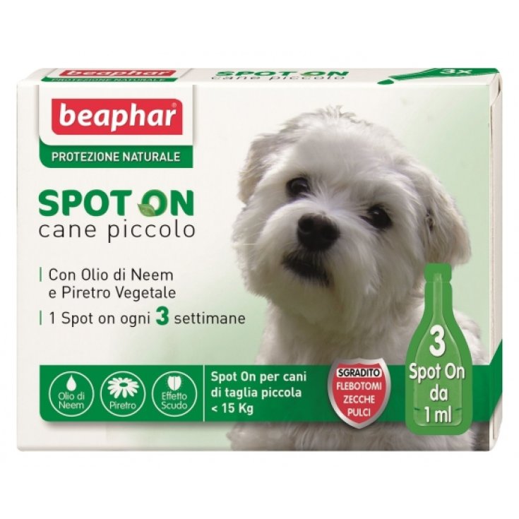 Protezione Naturale Spot On Scudo Cane 3 o 6 Pipette - fino a 15 Kg - 3 Pipette