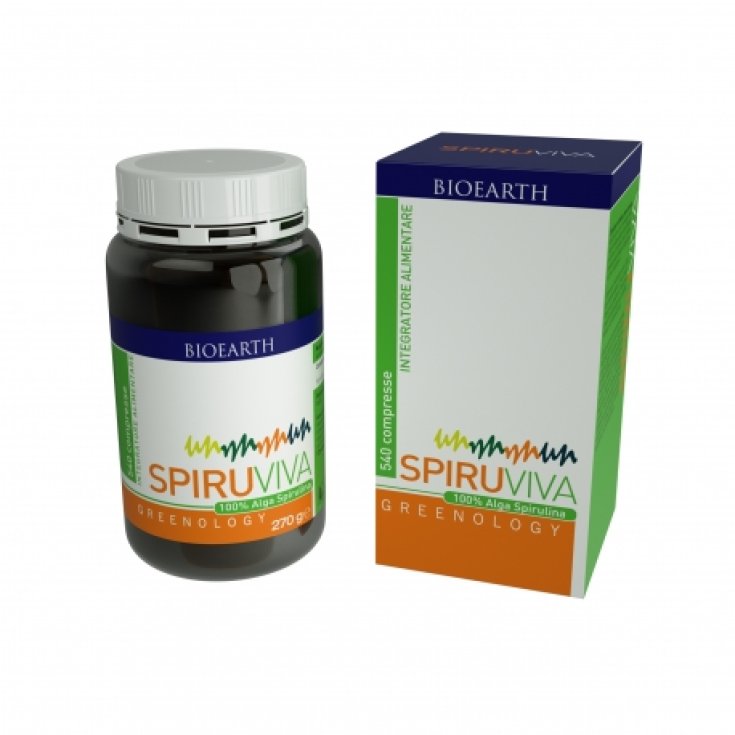 Spiruviva Integratore Alimentare 540 Compresse